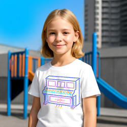 Pian din puncte - ziua punctului - tricou pentru copii
