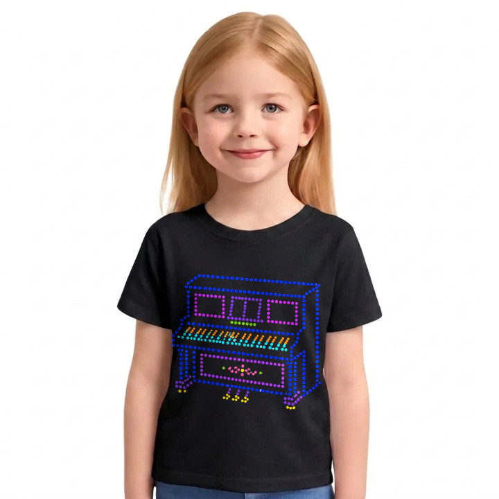 Pian din puncte - ziua punctului - tricou pentru copii