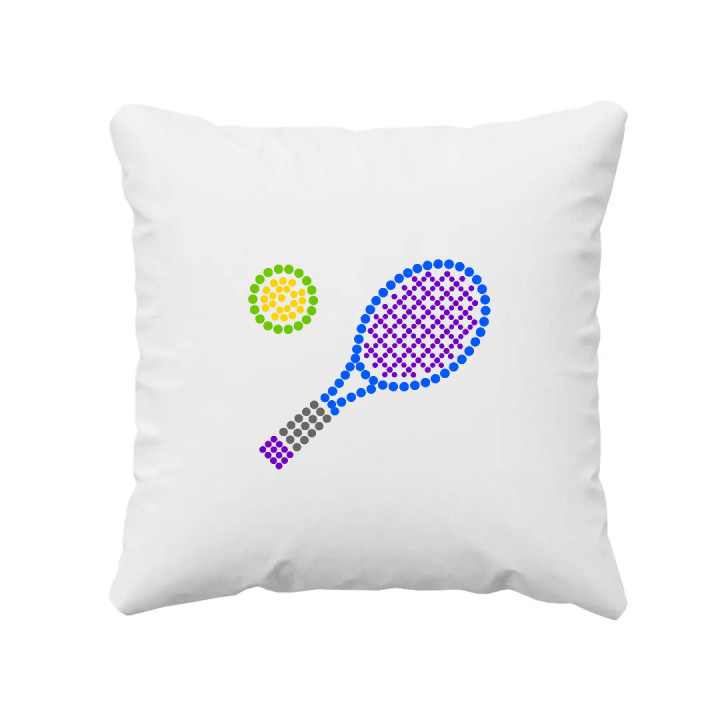 Tenis din puncte - ziua punctului - pernă