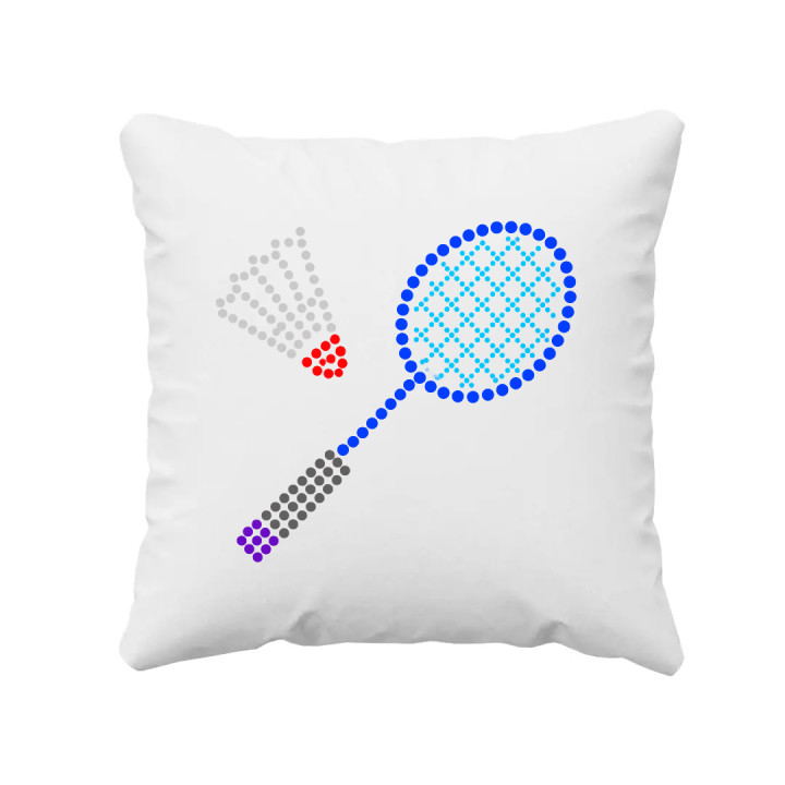 Badminton din puncte - ziua punctului - pernă