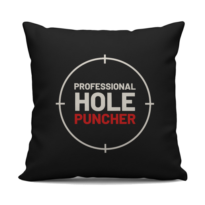 Professional hole puncher - pernă neagră pentru pasionații de tir