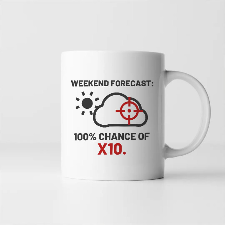 Weekend forecast: 100% chance of X10 - cană pentru pasionații de tir