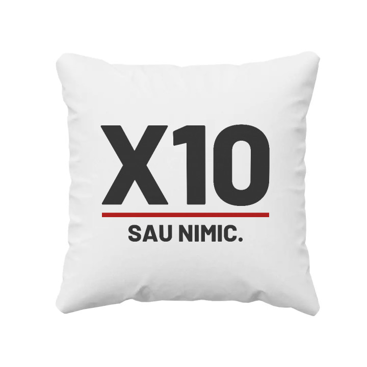 X10 sau nimic - pernă pentru pasionații de tir