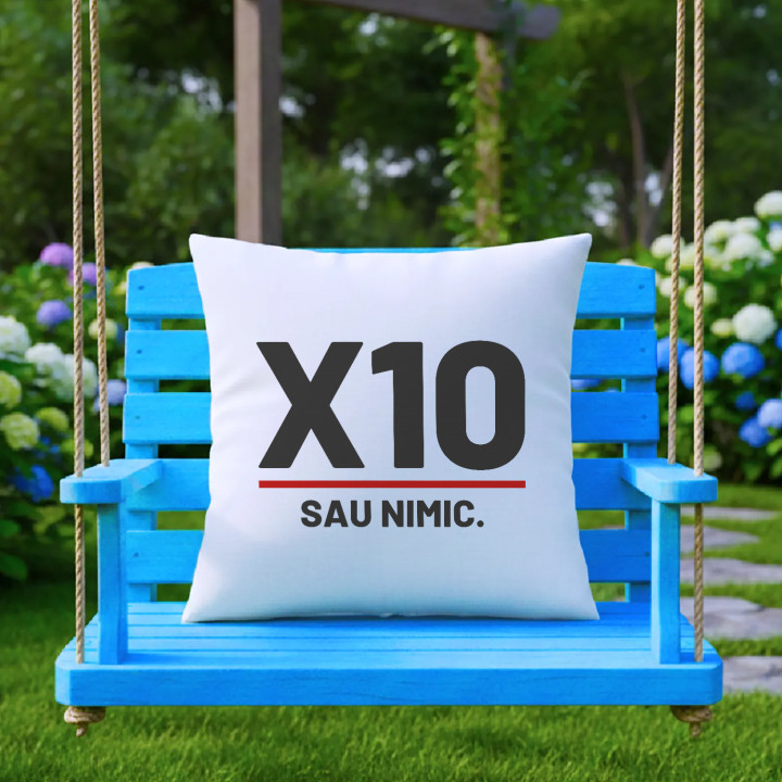 X10 sau nimic - pernă pentru pasionații de tir