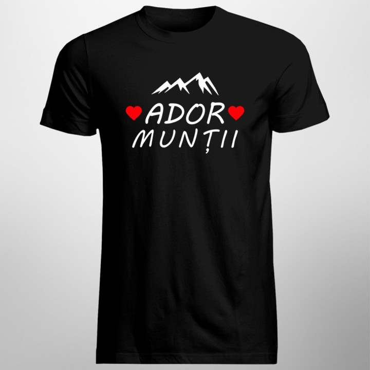 Ador munții - T-shirt pentru bărbați