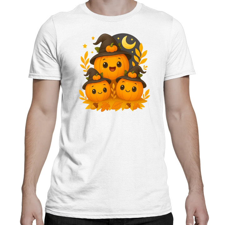 Ziua dovleacului - Halloween - dovleac - tricou bărbătesc pentru cadou