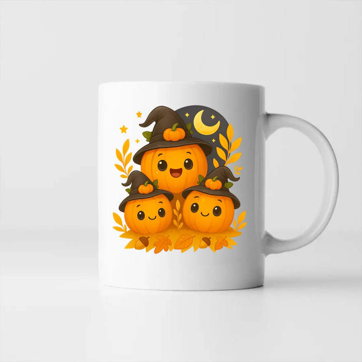 Ziua dovleacului - Halloween - dovleac - cană pentru cadou