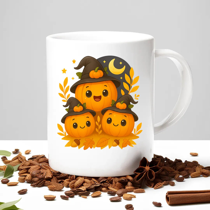Ziua dovleacului - Halloween - dovleac - cană pentru cadou