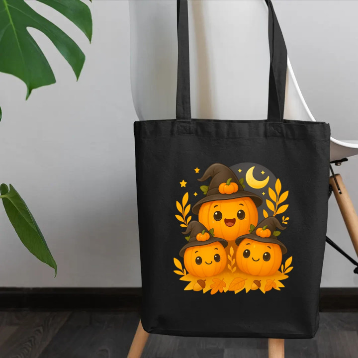 Ziua dovleacului - Halloween - dovleac - sacoșă pentru cadou