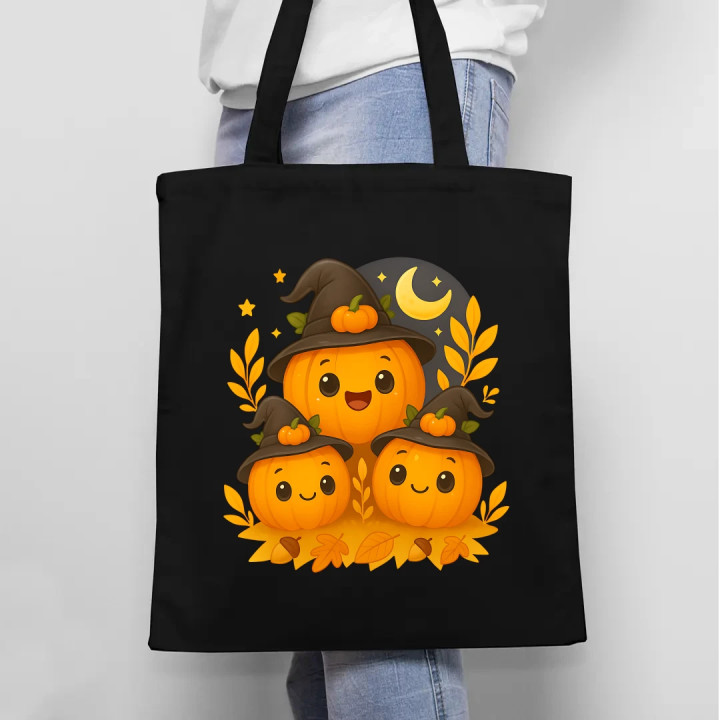 Ziua dovleacului - Halloween - dovleac - sacoșă pentru cadou