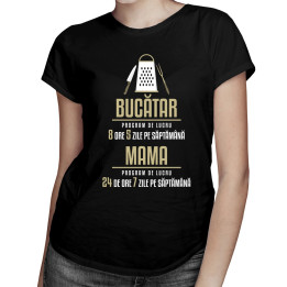 Bucătar - program de lucru - T-shirt pentru femei