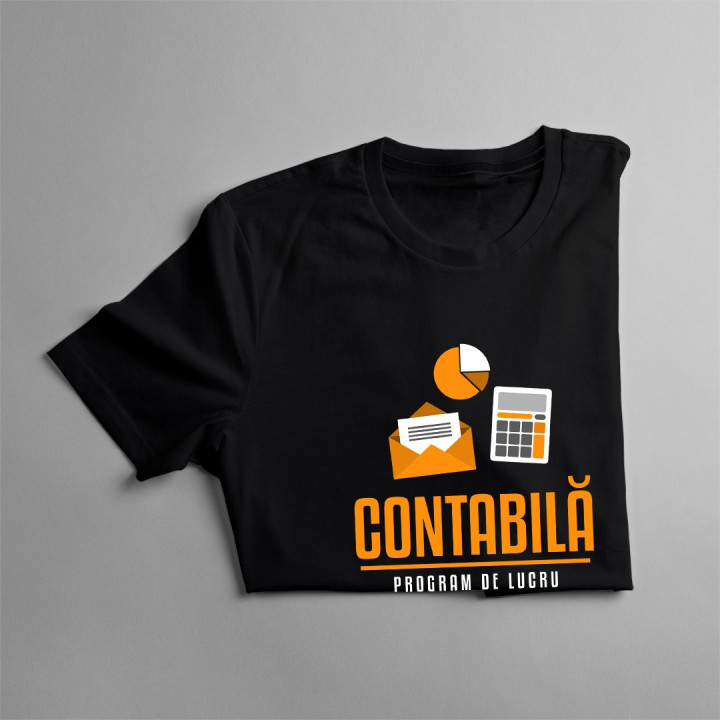 Contabilă - program de lucru - T-shirt pentru femei