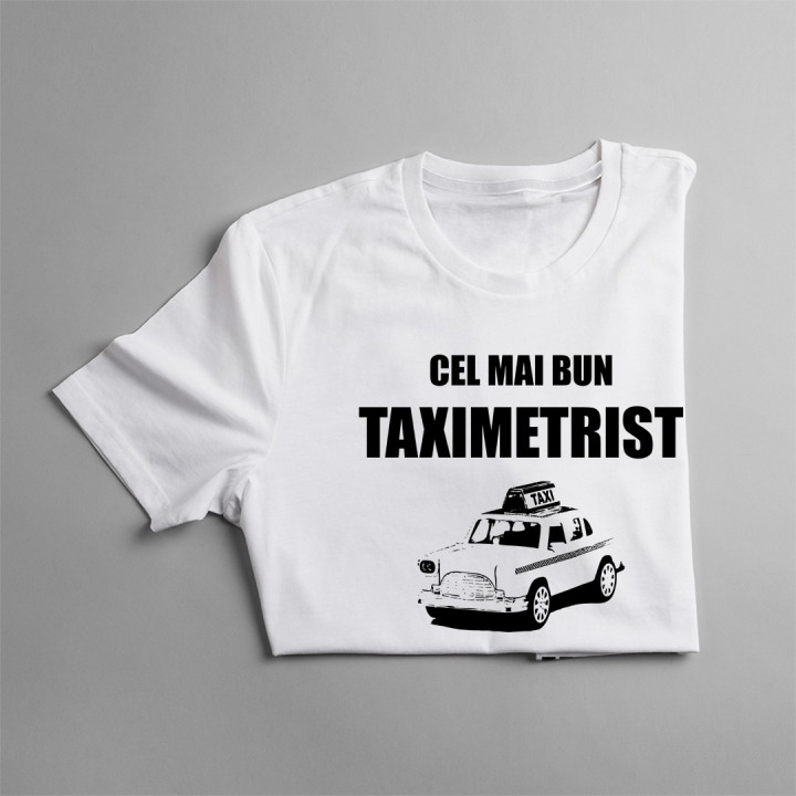Cel mai bun taximetrist din lume - T-shirt pentru bărbați cu imprimeu