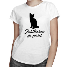Iubitoarea de pisici  - T-shirt pentru femei