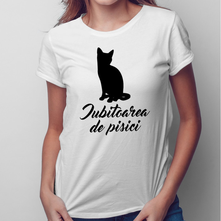 Iubitoarea de pisici  - T-shirt pentru femei