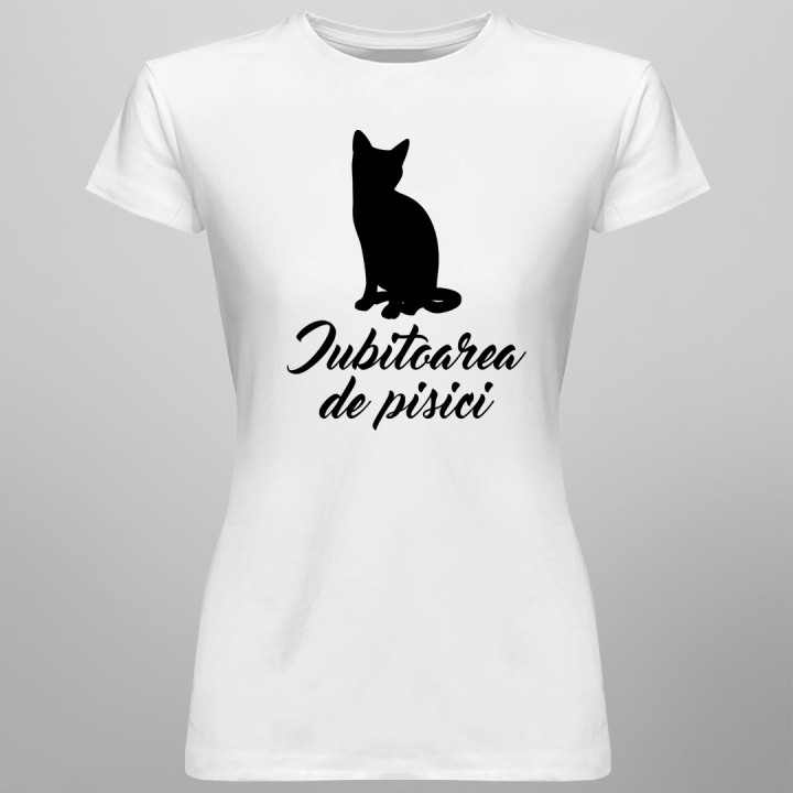 Iubitoarea de pisici  - T-shirt pentru femei