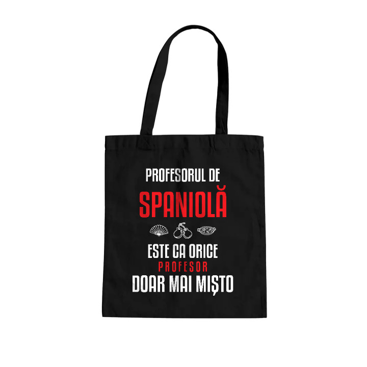 Profesorul de spaniolă este ca orice profesor, doar mai mișto - sacoșă pentru profesor
