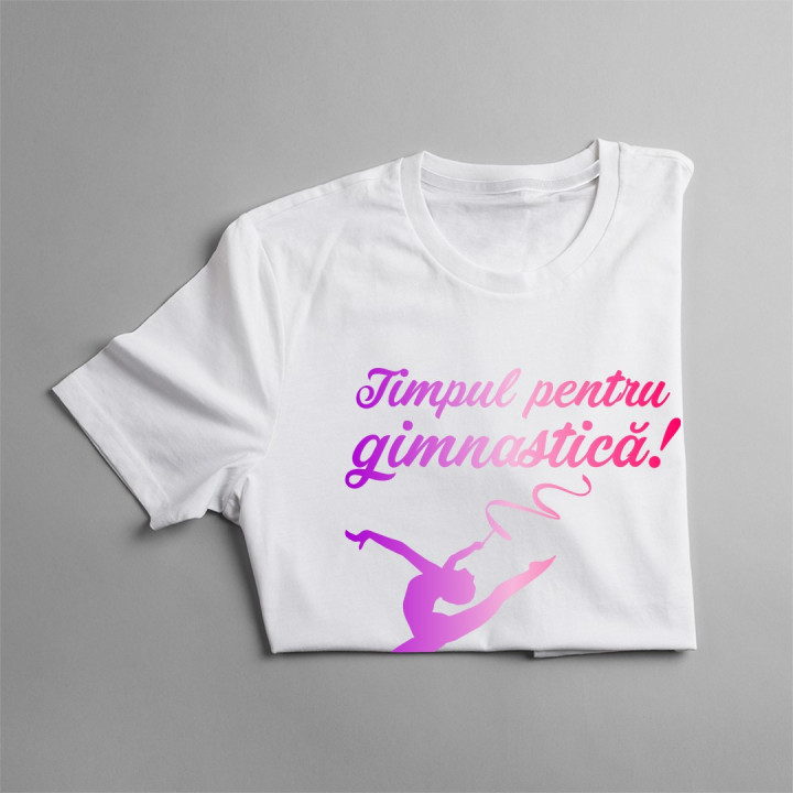 Timpul pentru gimnastică! - T-shirt pentru femei