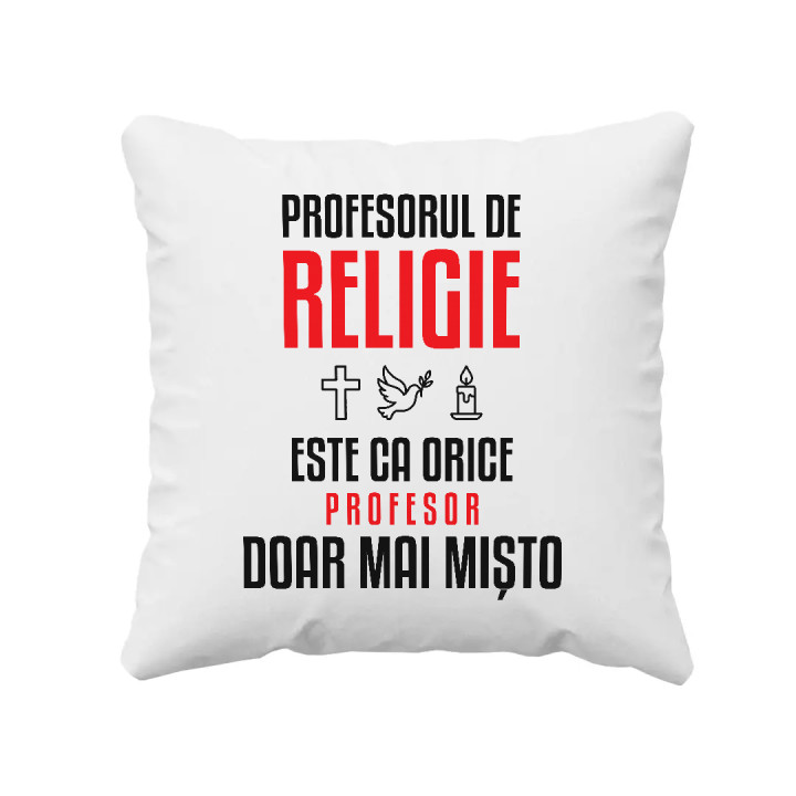 Profesorul de religie este ca orice profesor, doar mai mișto - pernă pentru profesor