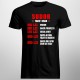 Sudor - tarif orar - T-shirt pentru bărbați