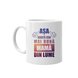 Așa arată cea mai bună mamă din lume - cană