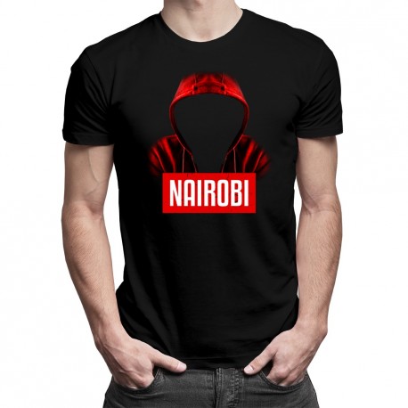 Nairobi - T-shirt pentru bărbați cu imprimeu