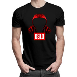 Oslo - T-shirt pentru bărbați cu imprimeu