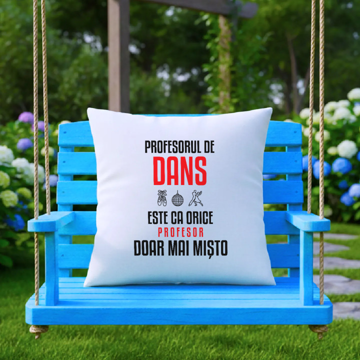 Profesorul de dans este ca orice profesor, doar mai mișto - pernă pentru profesor
