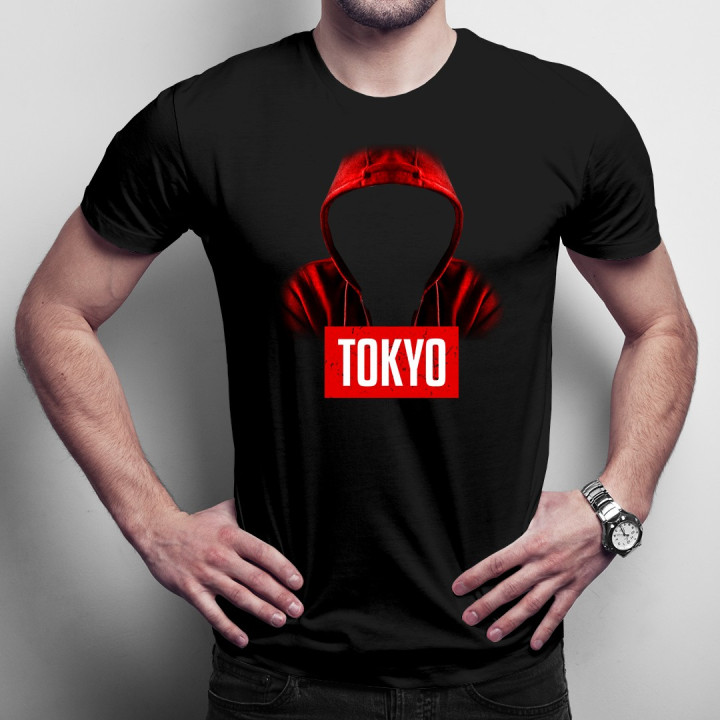 Tokyo - T-shirt pentru bărbați cu imprimeu