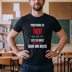 Profesorul de înot este ca orice profesor, doar mai mișto - tricou bărbătesc pentru profesor