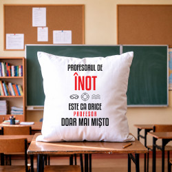 Profesorul de înot este ca orice profesor, doar mai mișto - pernă pentru profesor