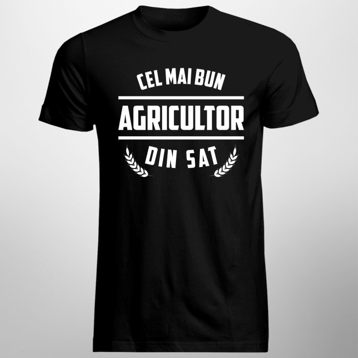 Cel mai bun agricultor din sat - T-shirt pentru bărbați cu imprimeu