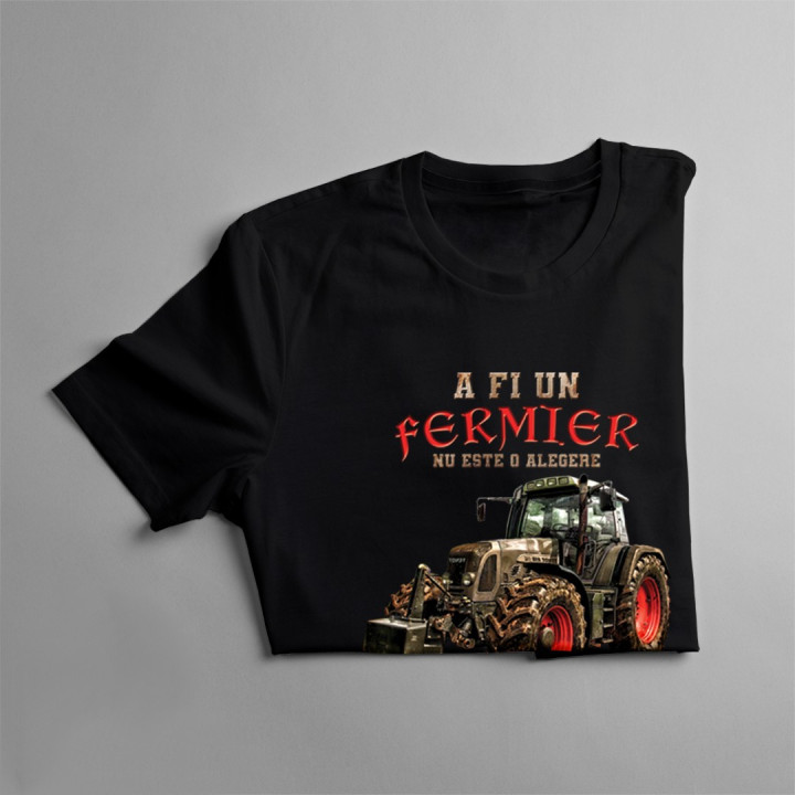 A fi un fermier - o am în sânge - T-shirt pentru bărbați cu imprimeu