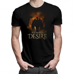 You really desire - tricou pentru bărbați cu imprimeu