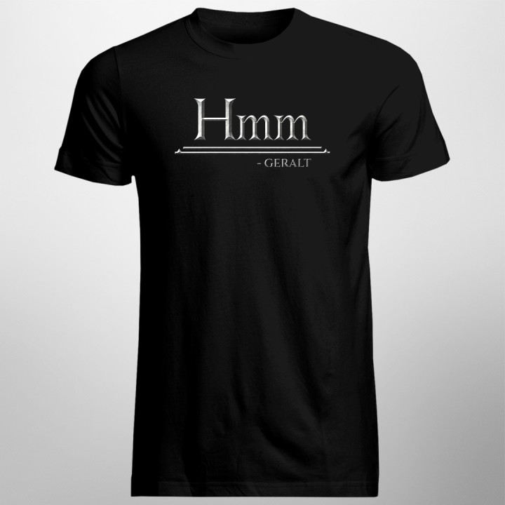 Hmm - Geralt - T-shirt pentru bărbați cu imprimeu