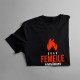 Doar femeile adevărate iubesc pompierii - T-shirt pentru femei