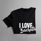I love bachata - T-shirt pentru bărbați cu imprimeu