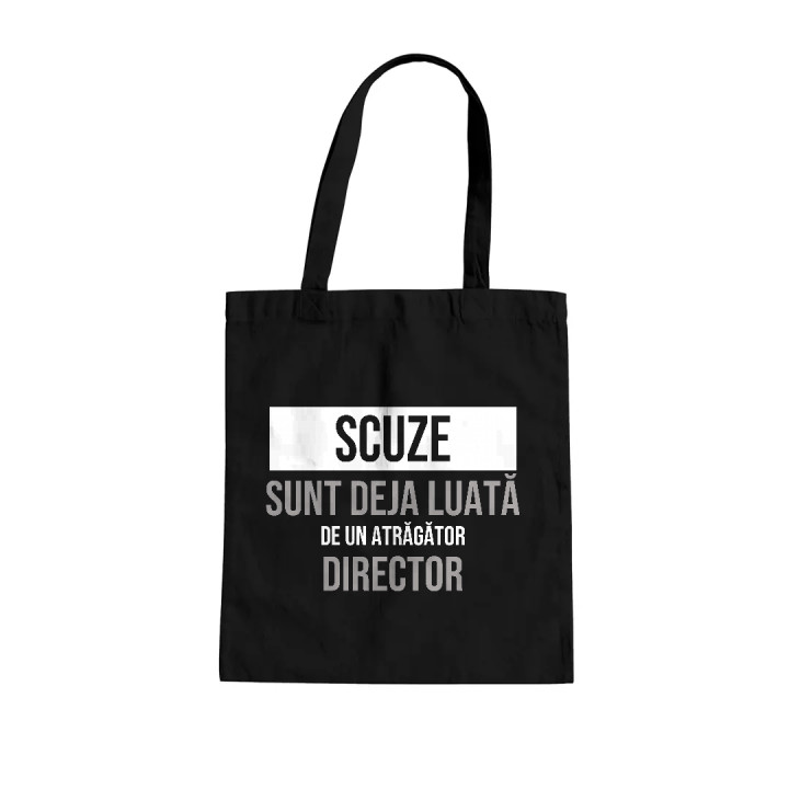 Scuze, sunt deja luată de un atrăgător director - sacoșă cadou