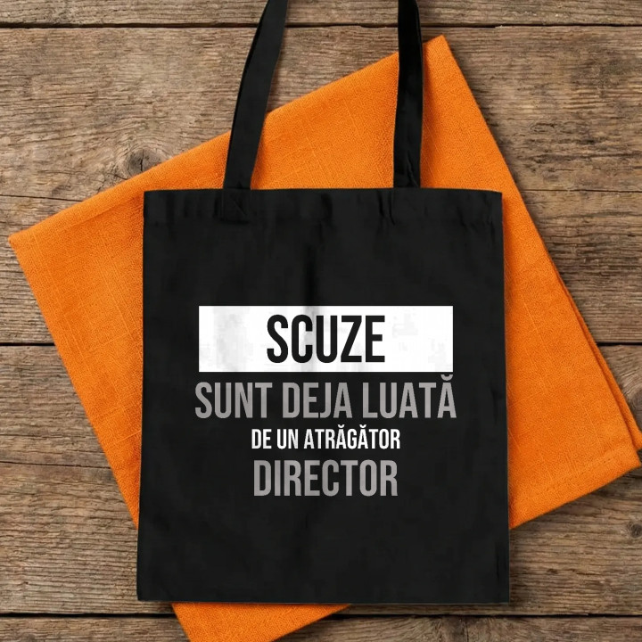 Scuze, sunt deja luată de un atrăgător director - sacoșă cadou