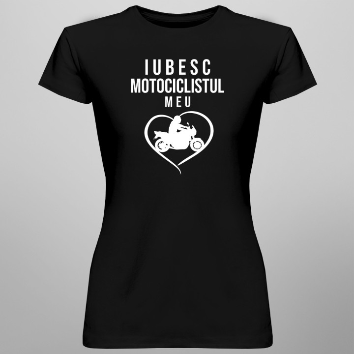 Iubesc motociclistul meu - T-shirt pentru femei