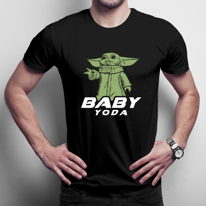 Baby Yoda - T-shirt pentru bărbați cu imprimeu