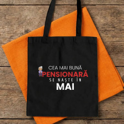 Cea mai bună pensionară se naște în mai - sacoșă cadou