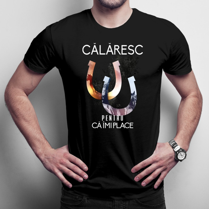 Călăresc pentru că îmi place - T-shirt pentru bărbați