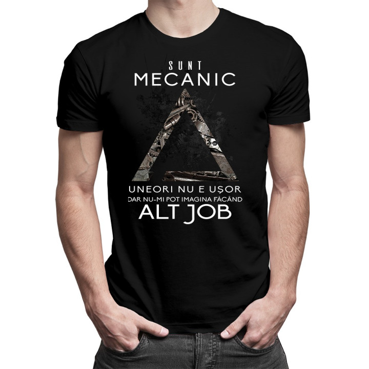 Sunt mecanic, uneori nu e uşor - T-shirt pentru bărbați