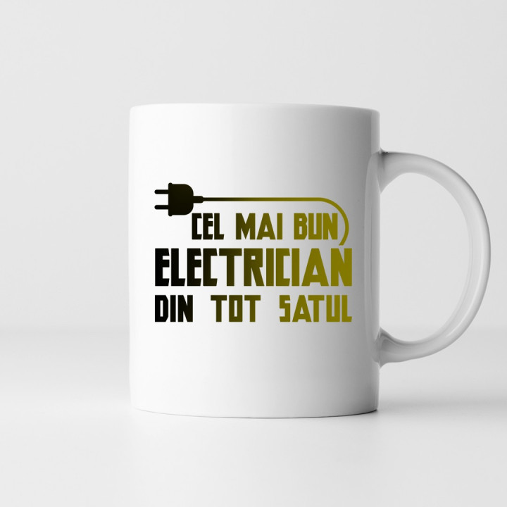 Cel mai bun electrician din tot satul - cană