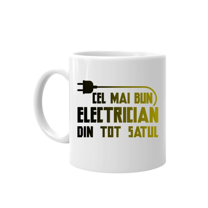 Cel mai bun electrician din tot satul - cană