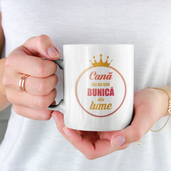 Cană cea mai bună bunică din lume - cană