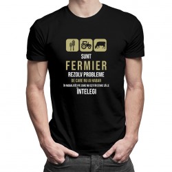 Sunt fermier - tricou pentru bărbați cu imprimeu