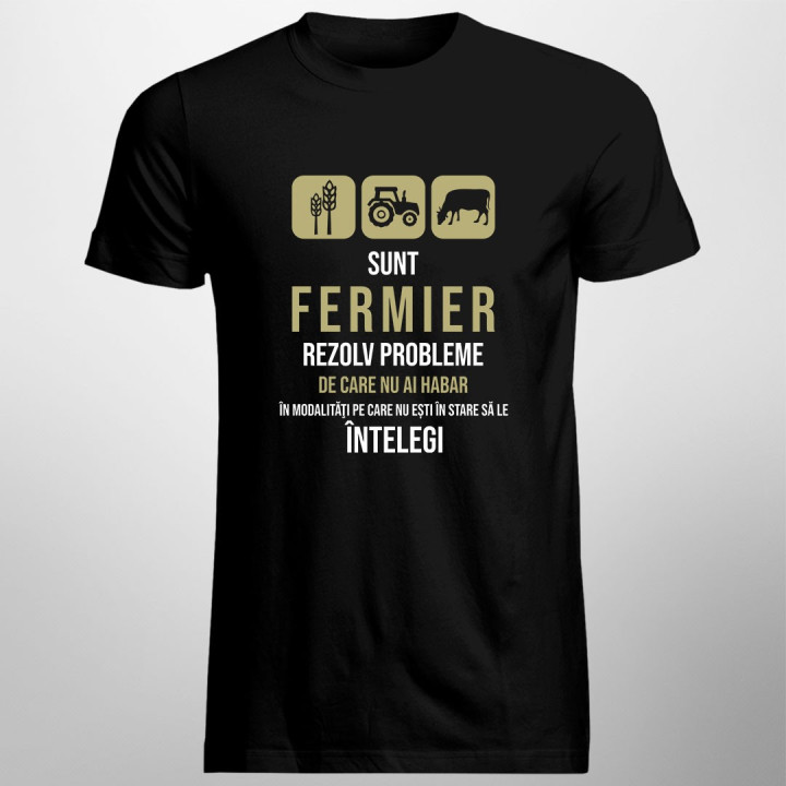 Sunt fermier - T-shirt pentru bărbați cu imprimeu