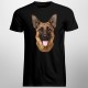 Shepard dog - T-shirt pentru bărbați cu imprimeu